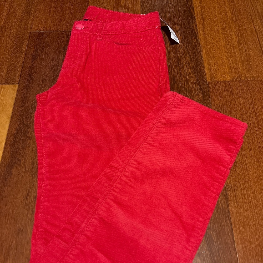 GAP red corduroy pants - Size 14